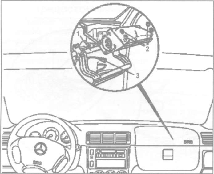 24.5 Снятие и установка подушки безопасности водителя